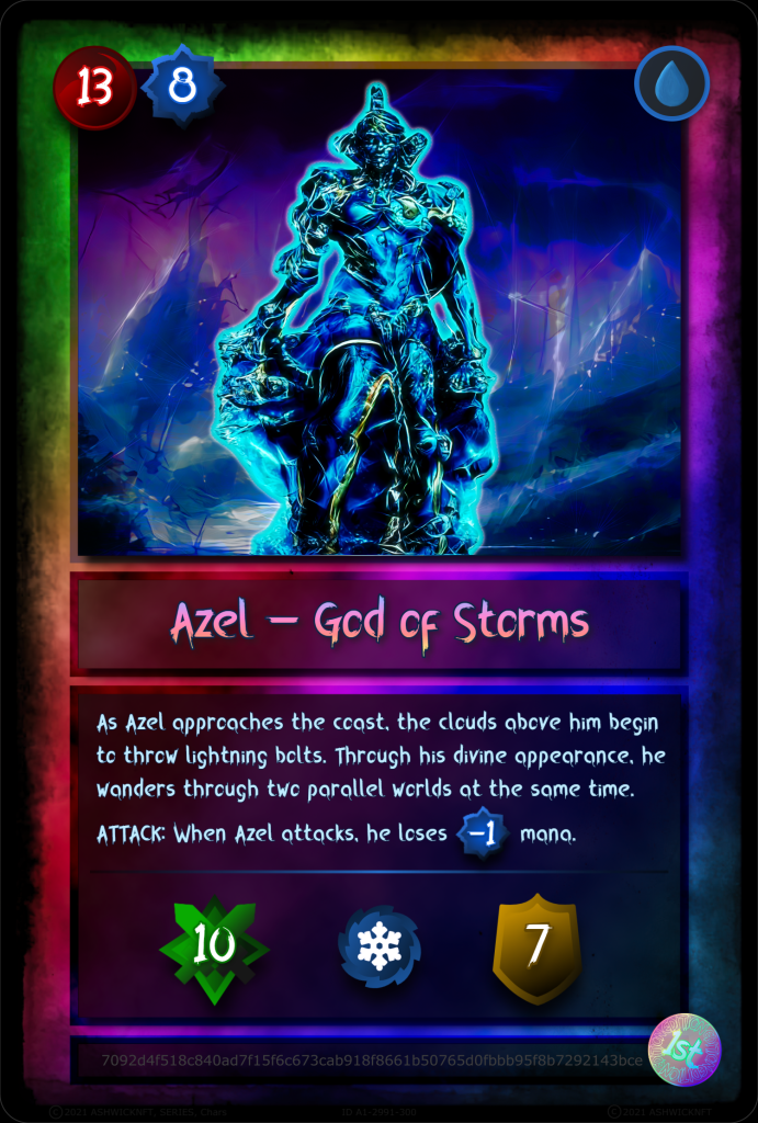 Azel, God of Storms