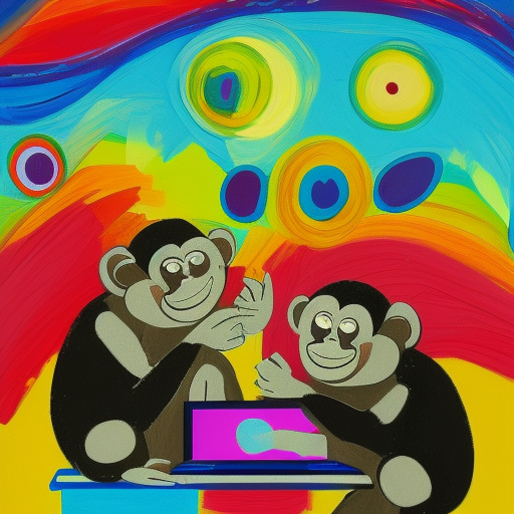 Computer Monkey #010