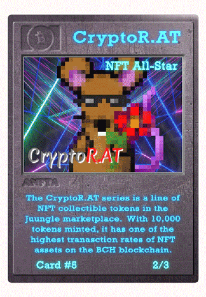 Animated BCH Card - ANFTA - Card #5 - 2/3