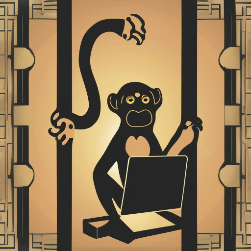 Computer Monkey #003