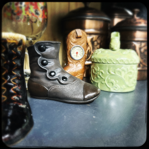 Boots, clocks, trinkets... what else do you need?