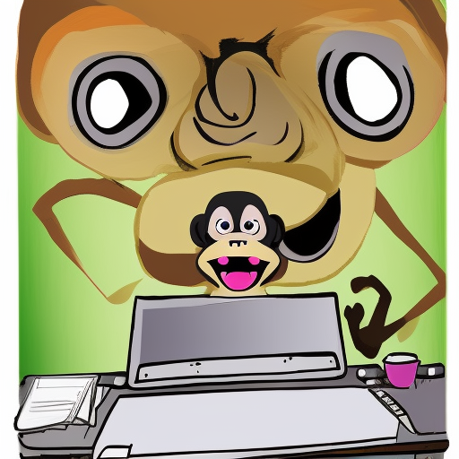 Computer Monkey #012